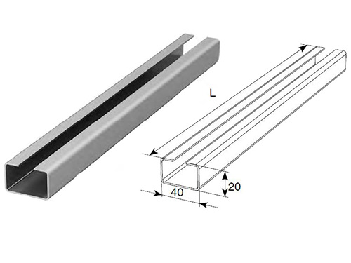 С - профиль для крепления зубчатой рейки (24890/M)