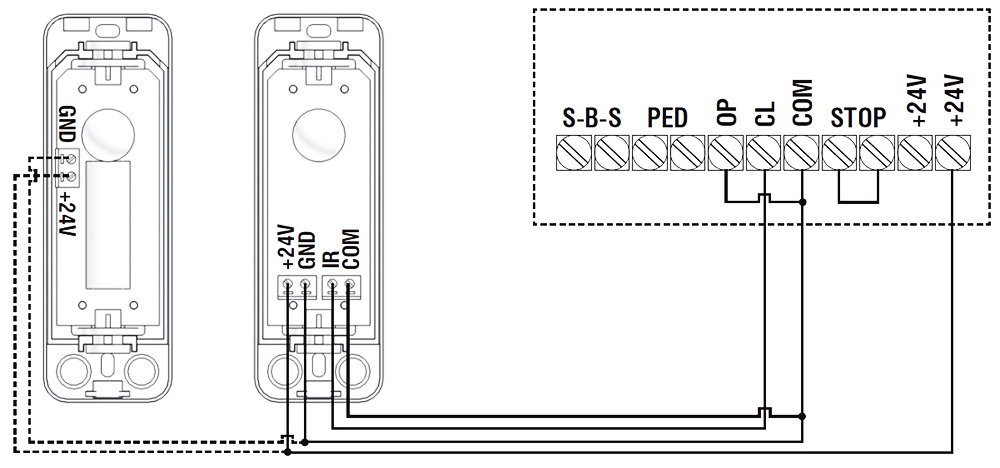 Схема подключения PHOTOCELL-PRO ДорХан