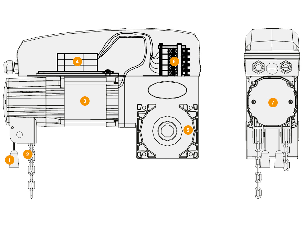 Конструкция привода Shaft-50KIT